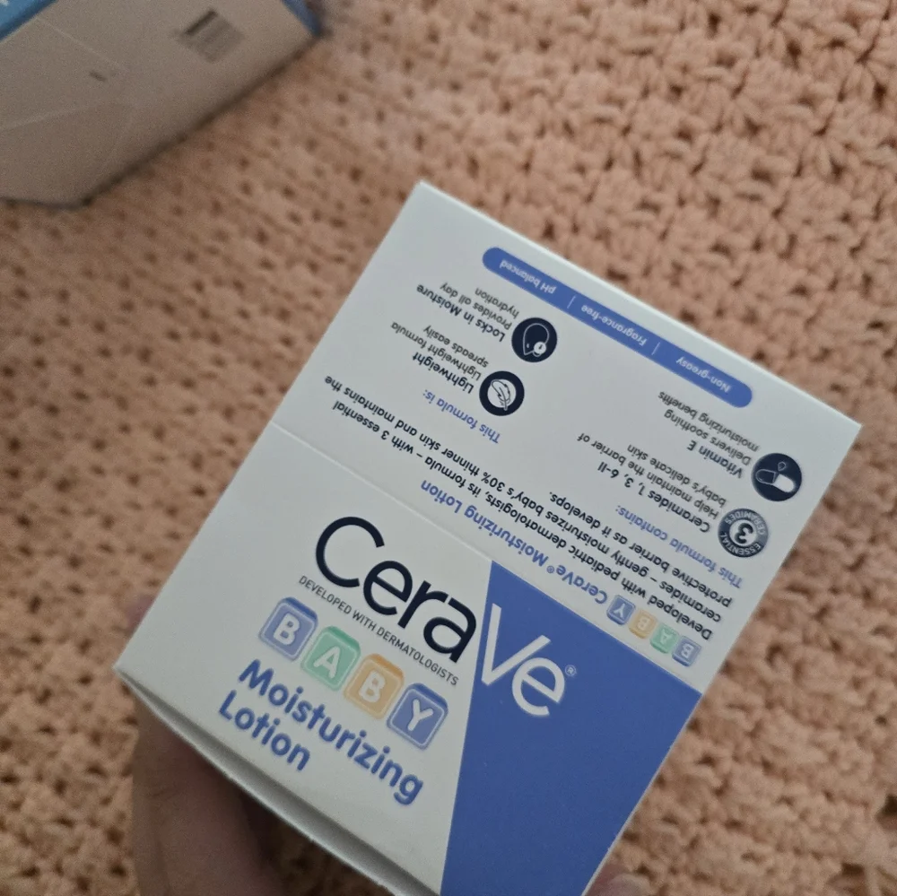 Rave CeraVe Baby Moisturizing Lotion NIB